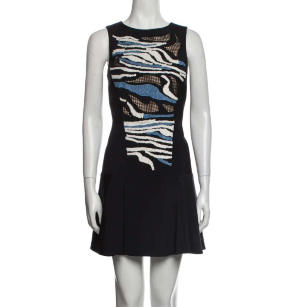 Printed mini dress